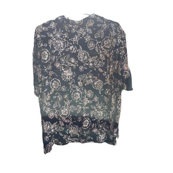 JM WOMAN BY JENNIFER MOORE SZ XL‎ BLOUSE FLORAL - Picture 3 of 4